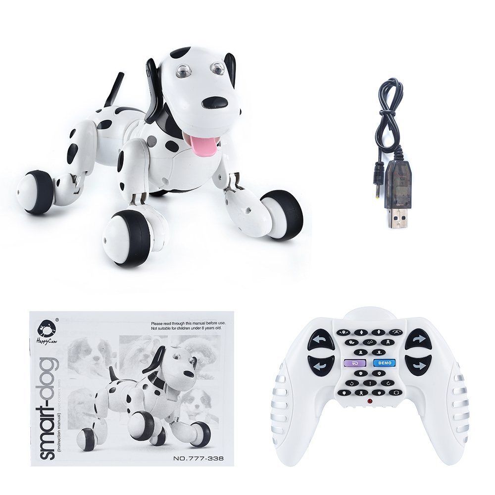 Chó đốm robot thông minh Toy SainSmart Jr. Robot Dog Smart Dog Electronic Pets Kid's Toy...