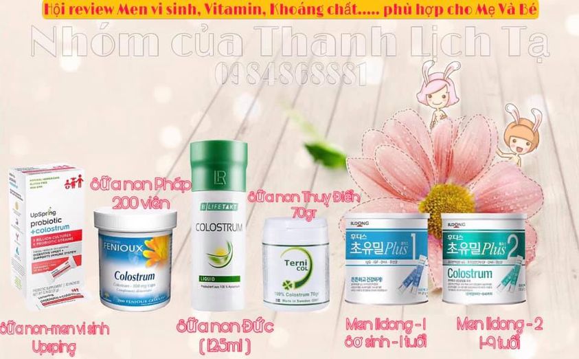 Review các loại sữa non tốt nhất cho bé