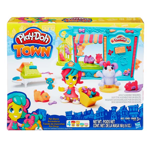 Bộ đất nặn Cửa hàng thú cưng - Play Doh Pet shop