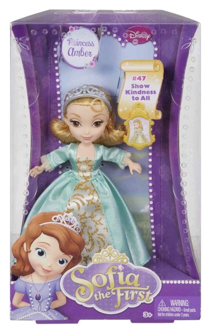 Nàng công chúa Amber trong ngày cưới của vua cha - Disney Sofia The First Amber 5-inch Doll 