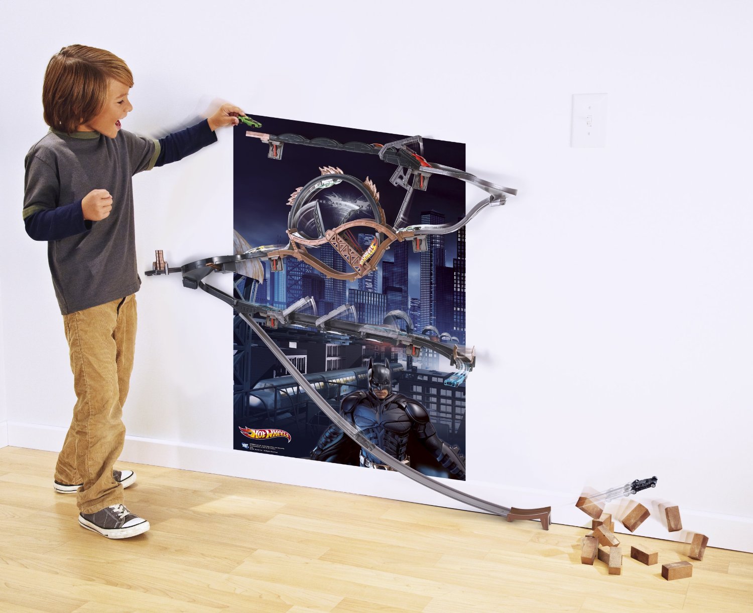 Bộ mô hình Cung đường xe chạy của siêu anh hùng người dơi Batman 1