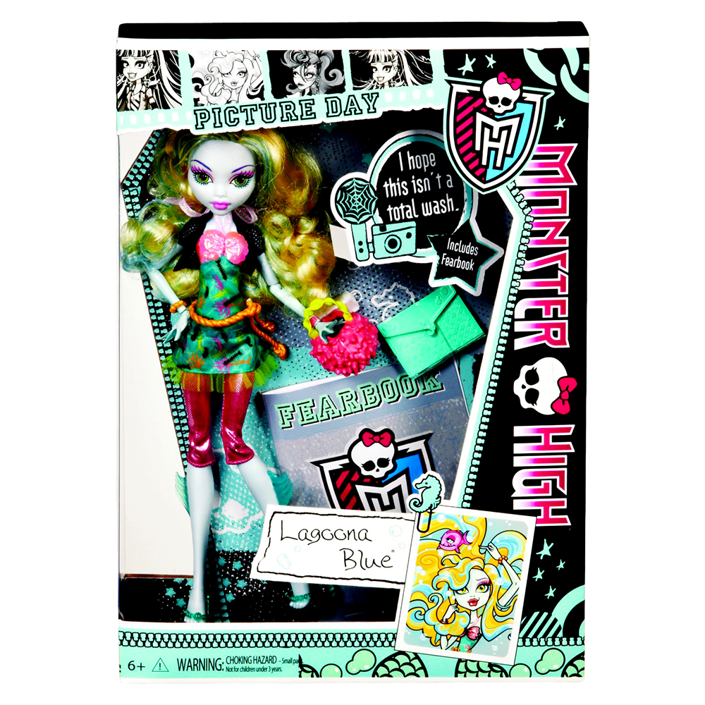 Búp bê Monster High Picture Day Lagoona Blue Doll 1
