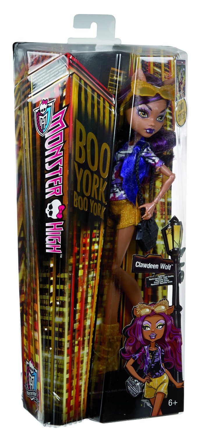 Monster High Boo York, Boo York Frightseers Clawdeen Wolf Doll