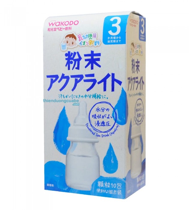 Trà Wakodo dành cho trẻ từ 3 tháng tuổi