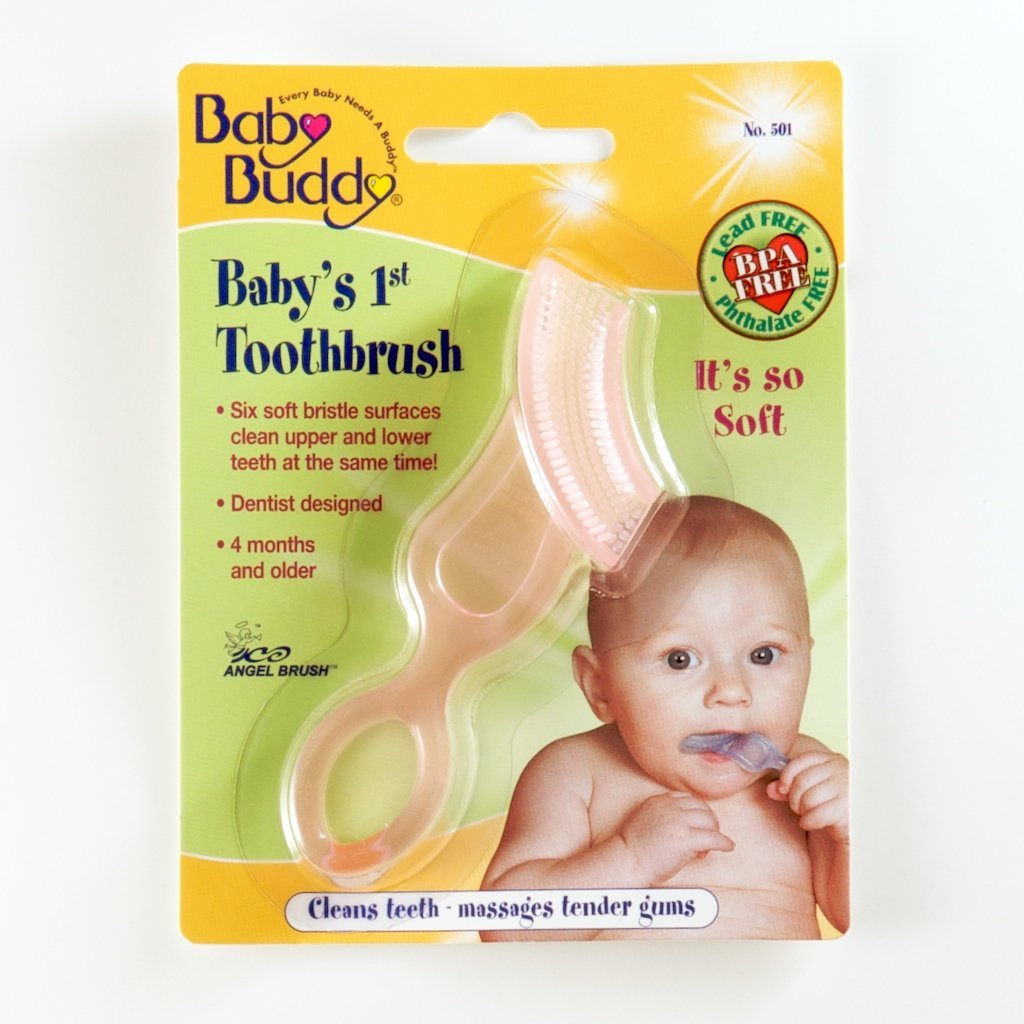 Bàn chải đánh răng cho bé từ 0  tuổi trở lên Baby Buddy