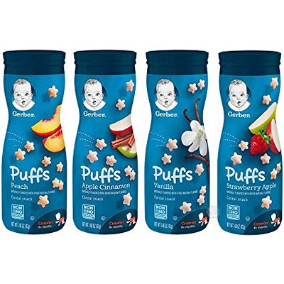 Bánh ăn dặm Gerber cho bé đủ các vị của Mỹ