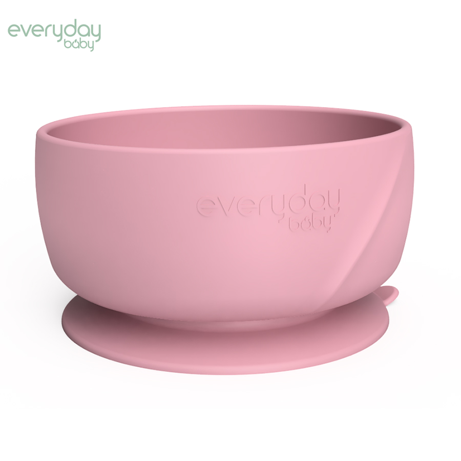 Bát ăn silicone Everyday Baby tiện lợi cho bước đầu ăn dặm của bé