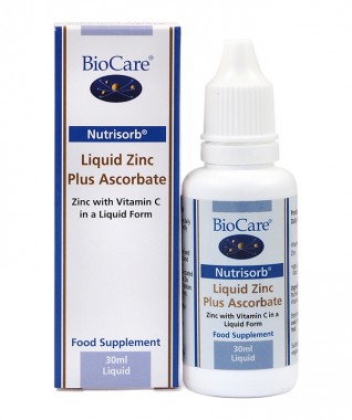 BioCare bổ sung vitamin C và kẽm dạng nước.