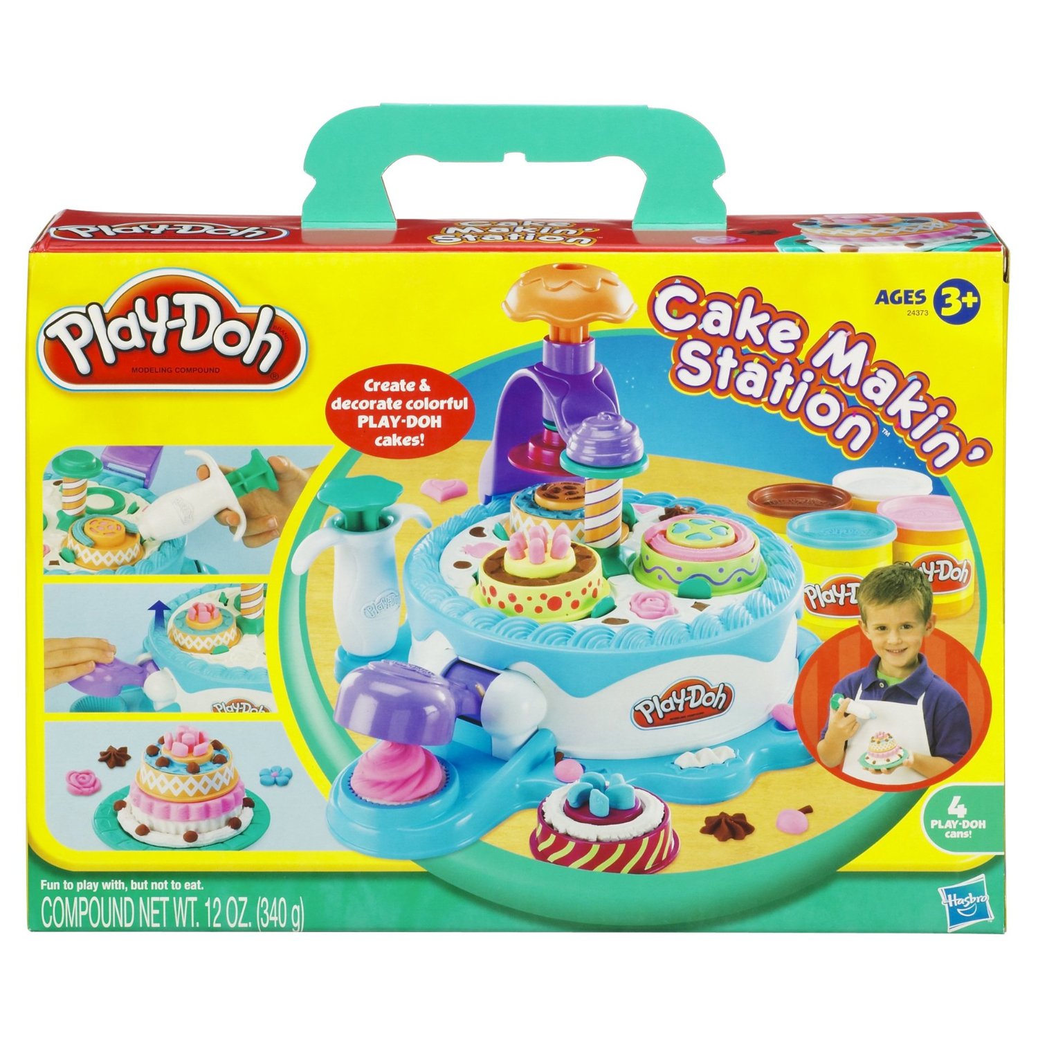 Bộ bột nặn làm bánh Play Doh Cake Making Station