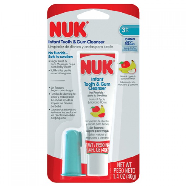 Bộ chăm sóc răng và nướu cho bé NUK Infant Tooth and Gum Cleanser