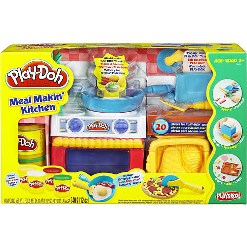 Bộ đồ chơi bột nặn Play-Doh Fun with Food - Meal Makin' Kitchen