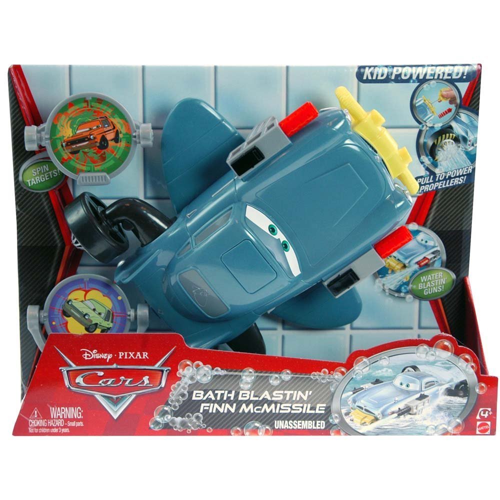 Bộ đồ chơi cuộc tấn công của  điệp viên – Cars Finn Bath Blasting Vehicle Playset