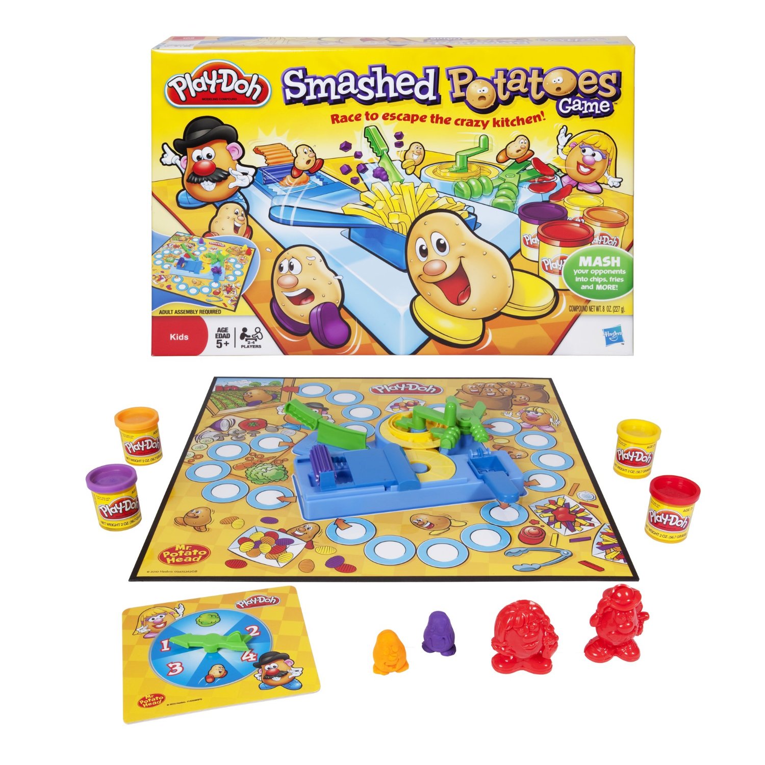 Bộ đồ chơi nghiền khoai tây Play-Doh Smashed Potatoes Game