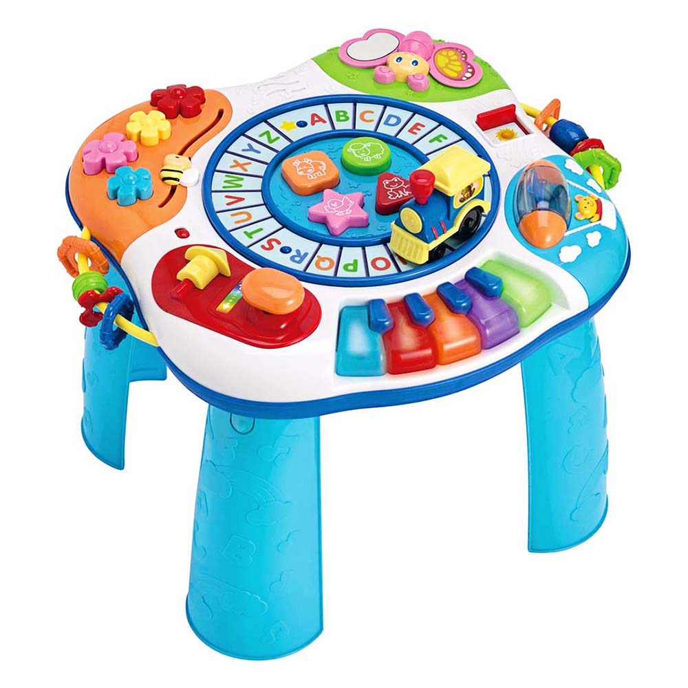 Bộ đồ chơi Piano và luyện chữ Winfun Letter Train And Piano Activity Table