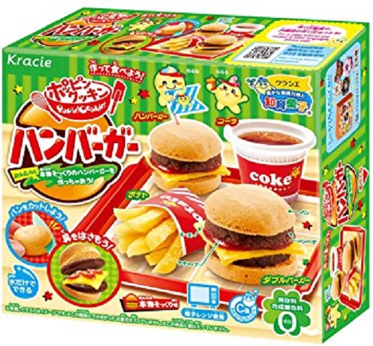 Bộ sản phẩm làm bánh Hamburger Popin' Cookin' kit DIY candy by Kracie