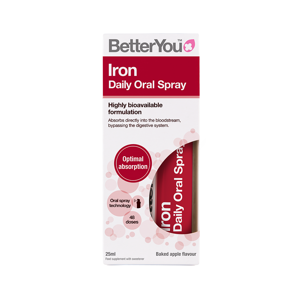 Bổ sung Sắt dạng xịt - Better You Iron Daily Oral Spray 25ml - Cho Bé Từ 1 Tuổi