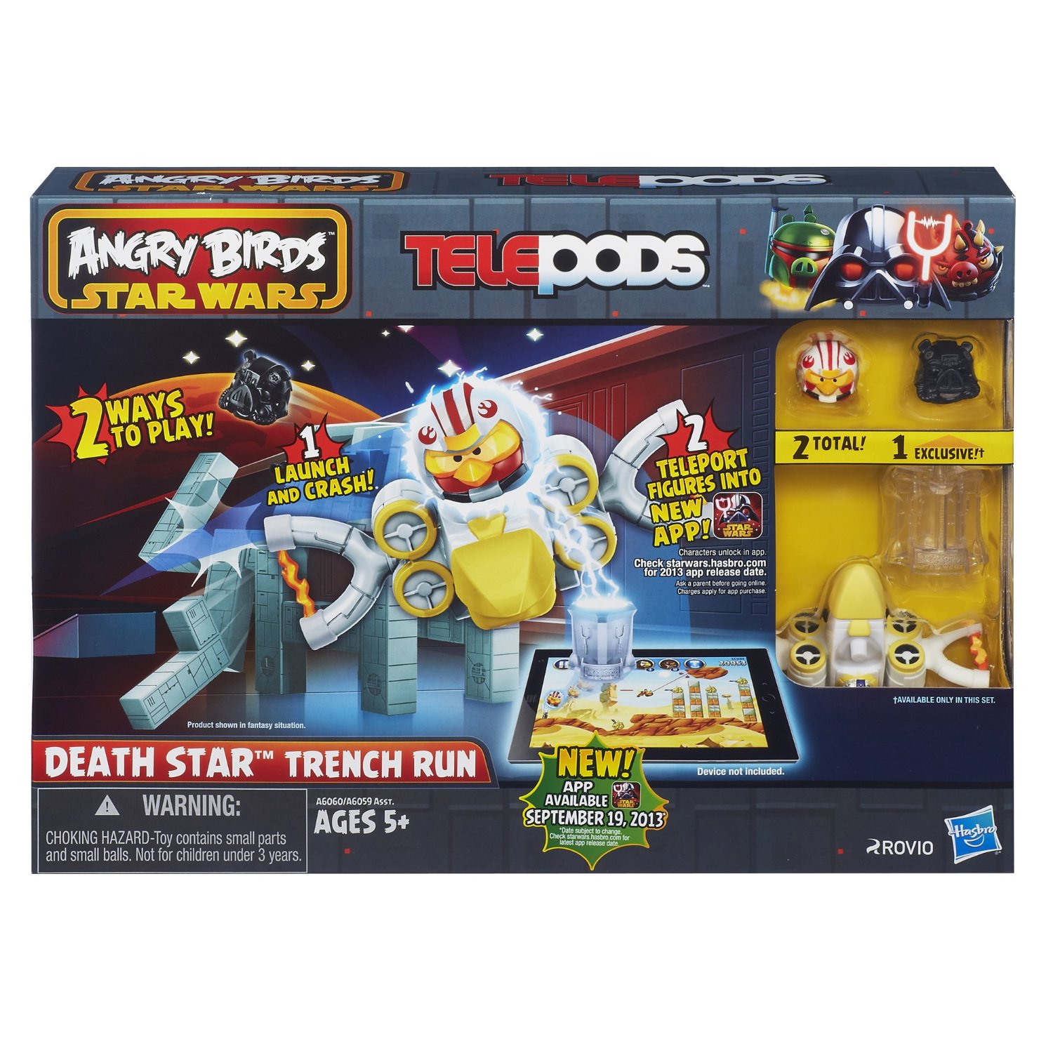 Bộ xếp hình chú chim nổi giận Angry Birds Star Wars Death Star Trench Run