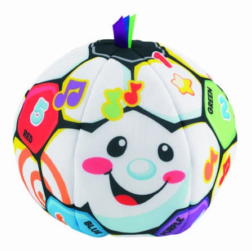 Bóng vải vui nhộn Fisher-Price Laugh & Learn Singin Soccer Ball