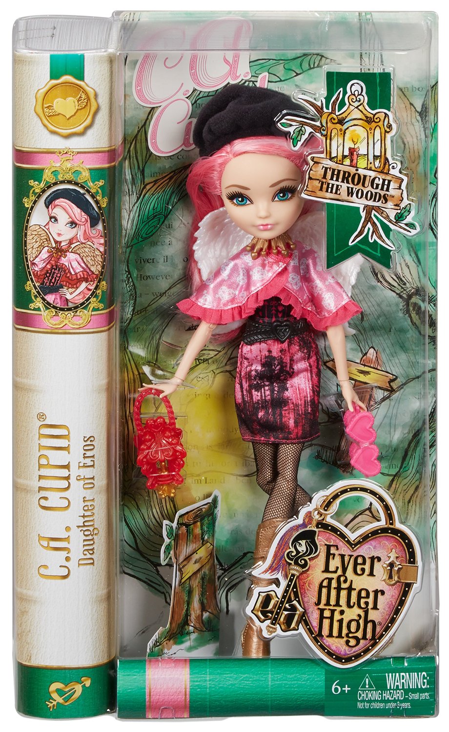 Búp bê gỗ Cupid C.A - Ever After High Through The Woods C.A. Cupid Doll