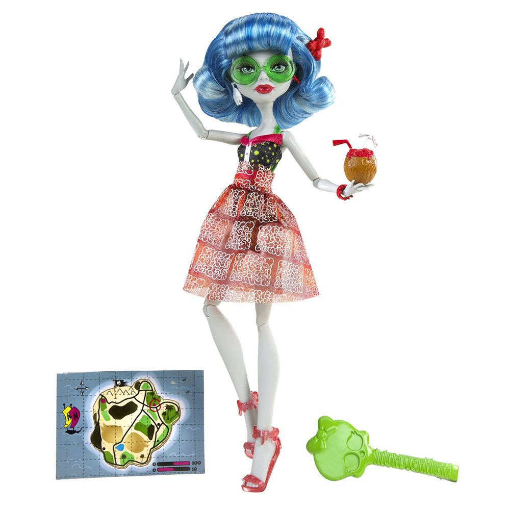 Búp bê Monster High Skull Shores Ghoulia Yelps