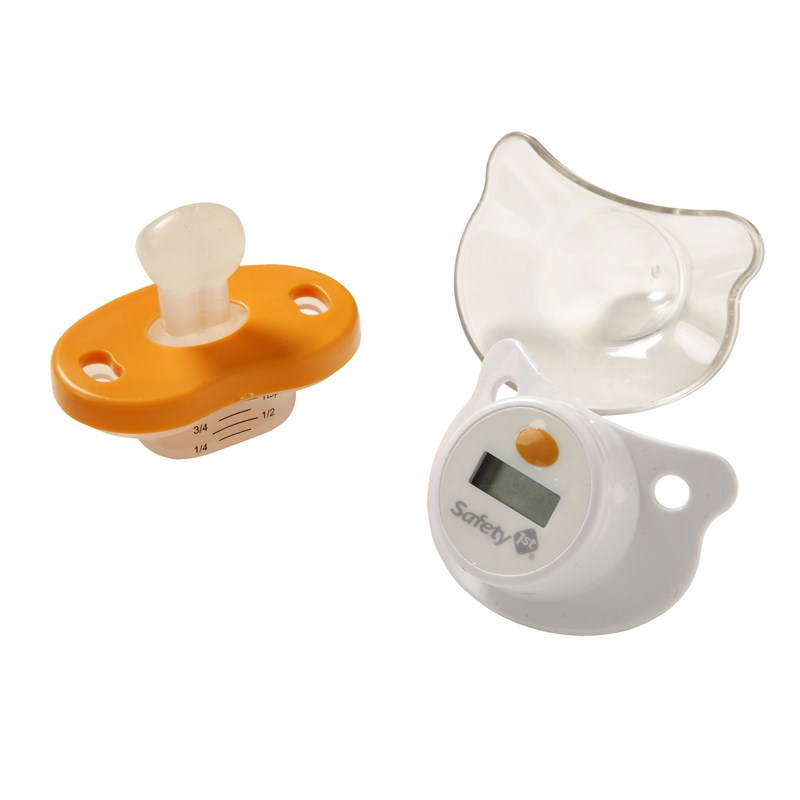 Cặp nhiệt độ Safety 1st Comfort Check Pacifier Thermometer with Pacifier Medicine Dispenser