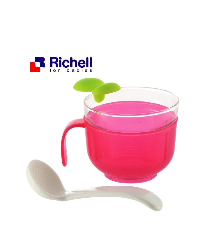 Cốc nấu cháo & cơm nát trong nồi cơm điện Richell (RC41850)