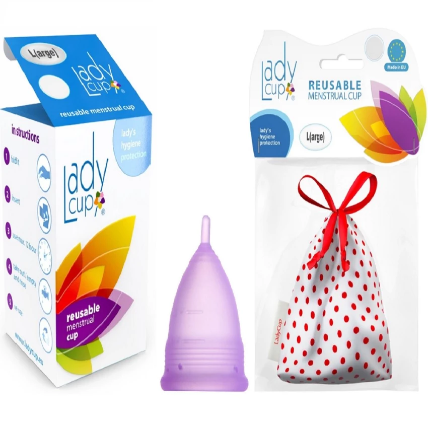 Cốc nguyệt san LadyCup an toàn, tiện lợi cho chị em phụ nữ