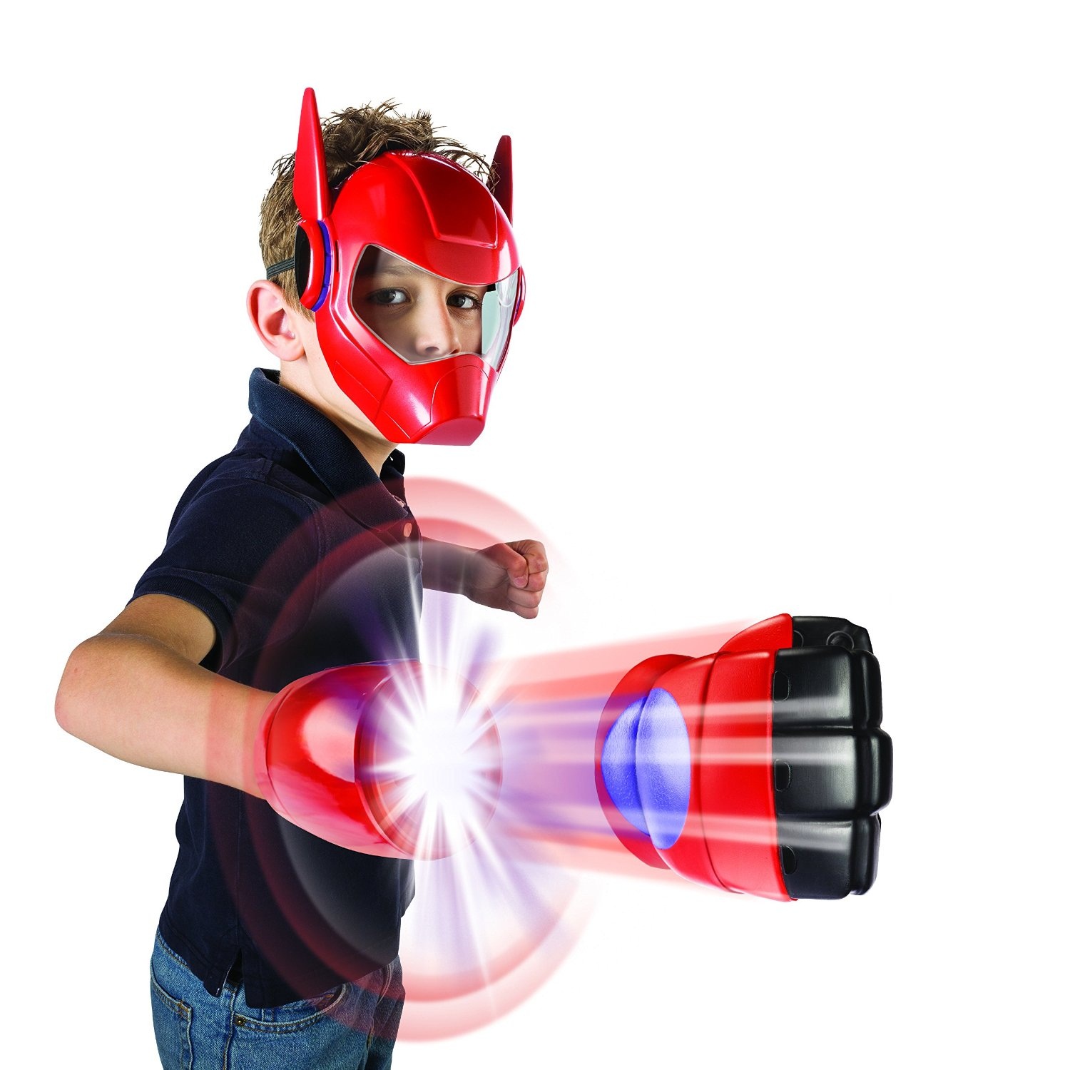 Combo mặt nạ và tay đấm Rocket Fist BayMax