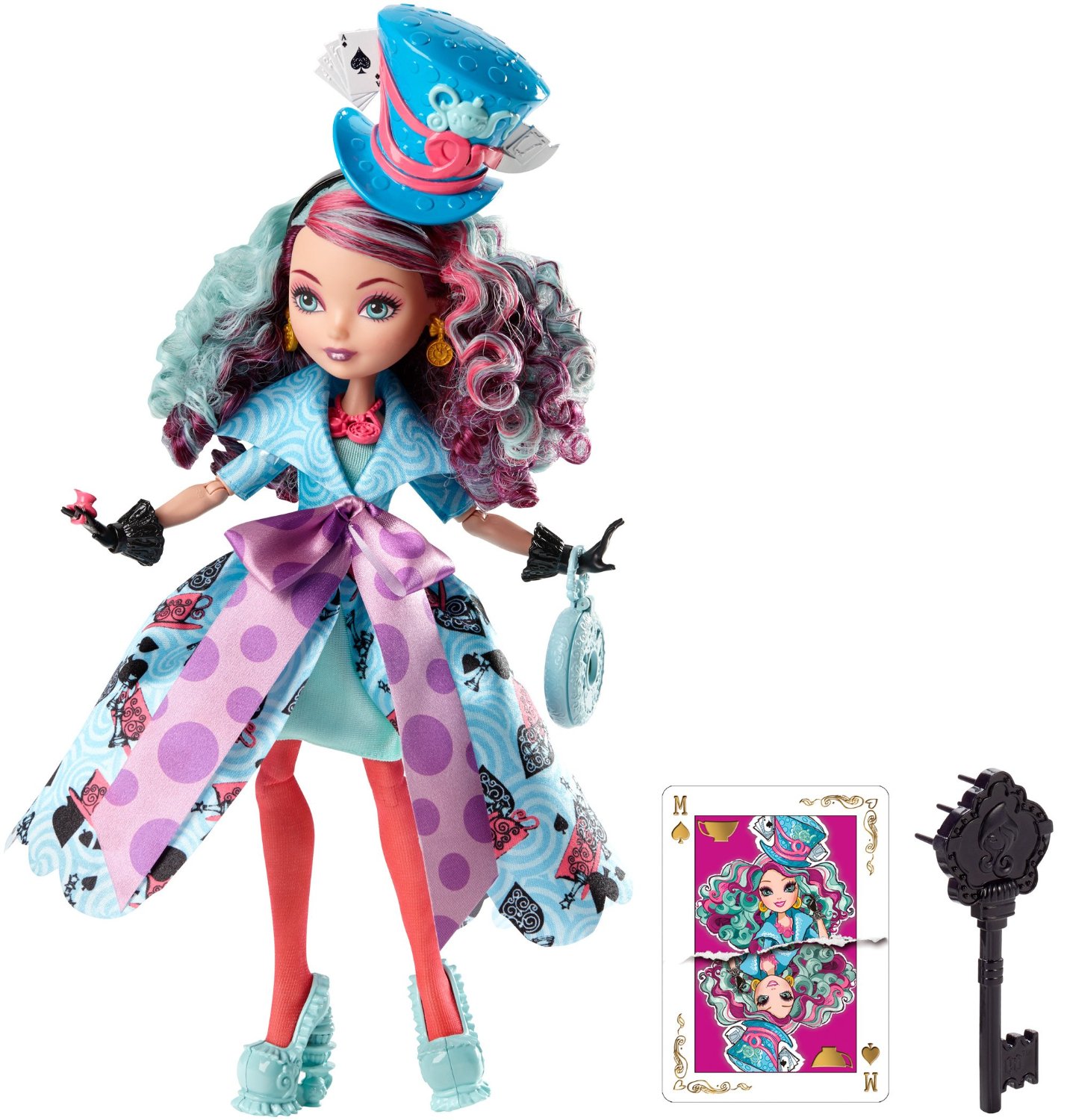 Công chúa con gái của Người Thợ Mũ Điên Ever After High Way Too Wonderland Madeline Hatter