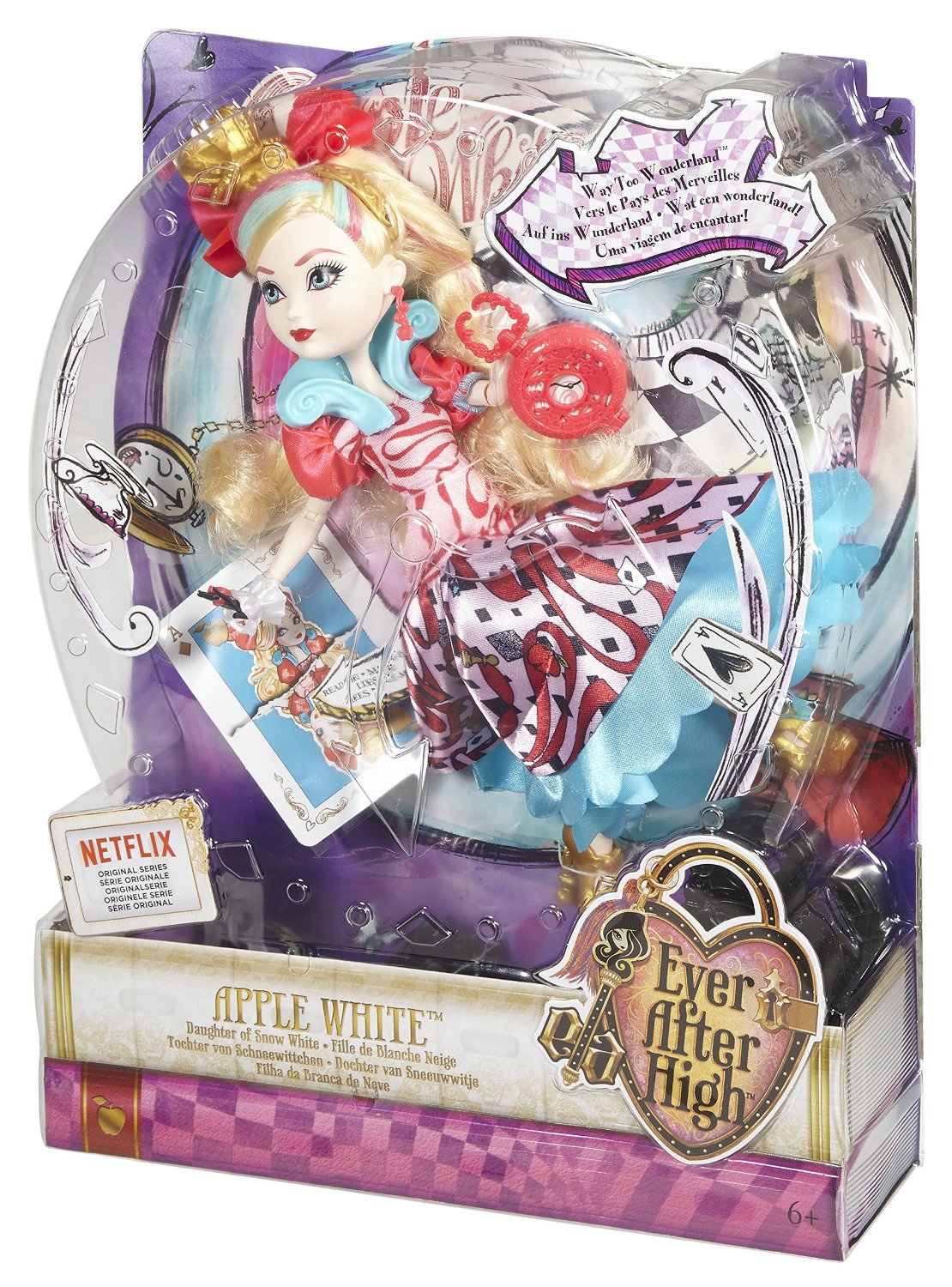 Công chúa táo trắng Ever After High Way Too Wonderland Apple White Doll