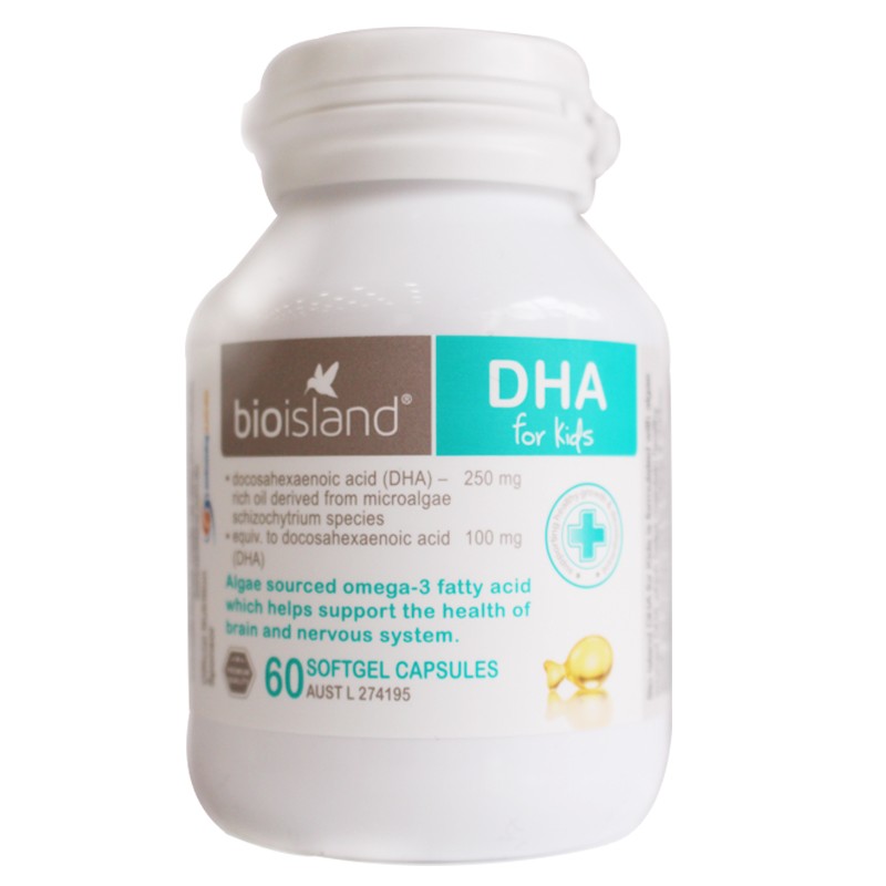 Dầu cá Bio Island Cod Liver + Fish Oil của Úc