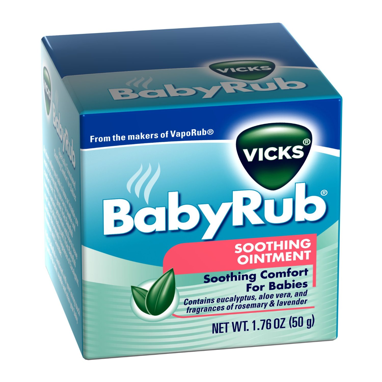 Dầu xoa thư giãn cho bé Vicks Babyrub Soothing Ointment