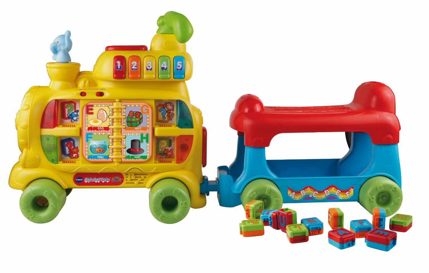 Đoàn tàu bảng số, chữ cái VTech Sit-to-Stand Alphabet Train