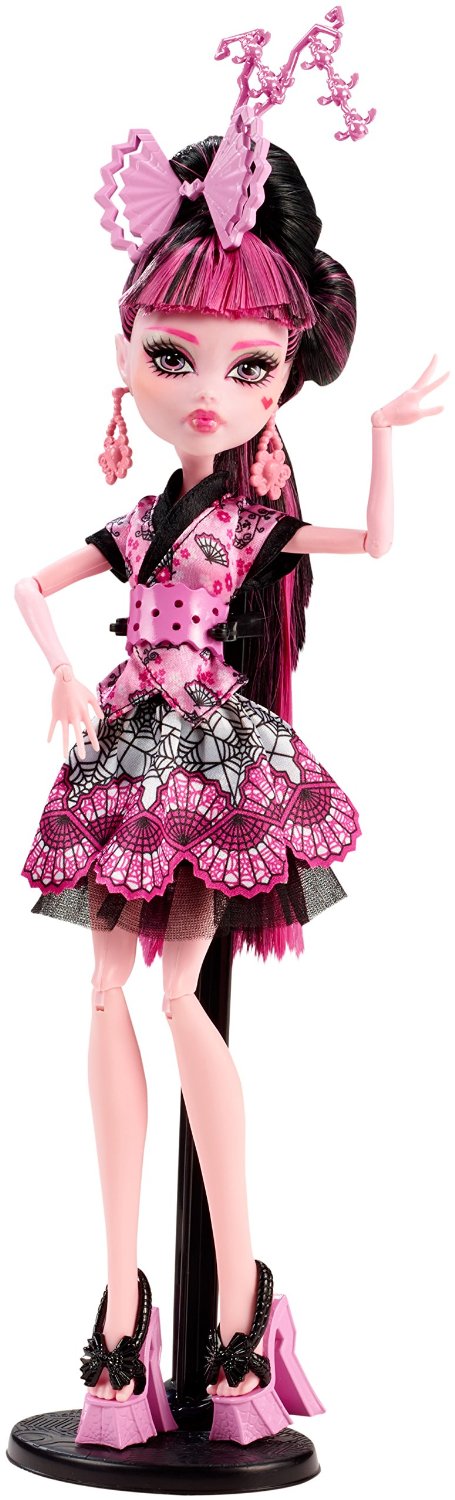 Draculaura Du lịch tại xứ sở Hoa Anh Đào - Monster High Monster Exchange Program Draculaura Doll