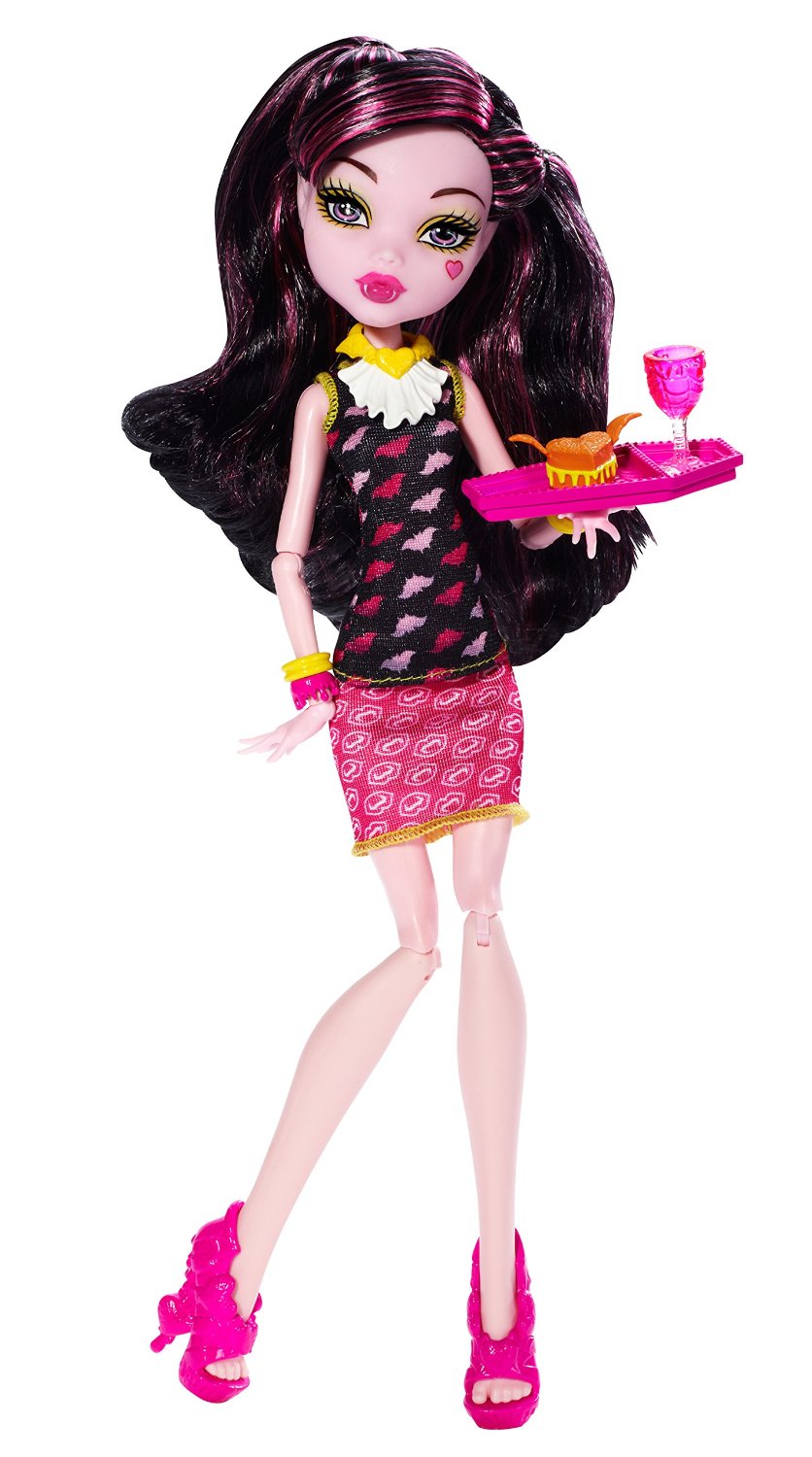 Draculaura làm bữa ăn trưa - Monster High Creepateria Draculaura Doll