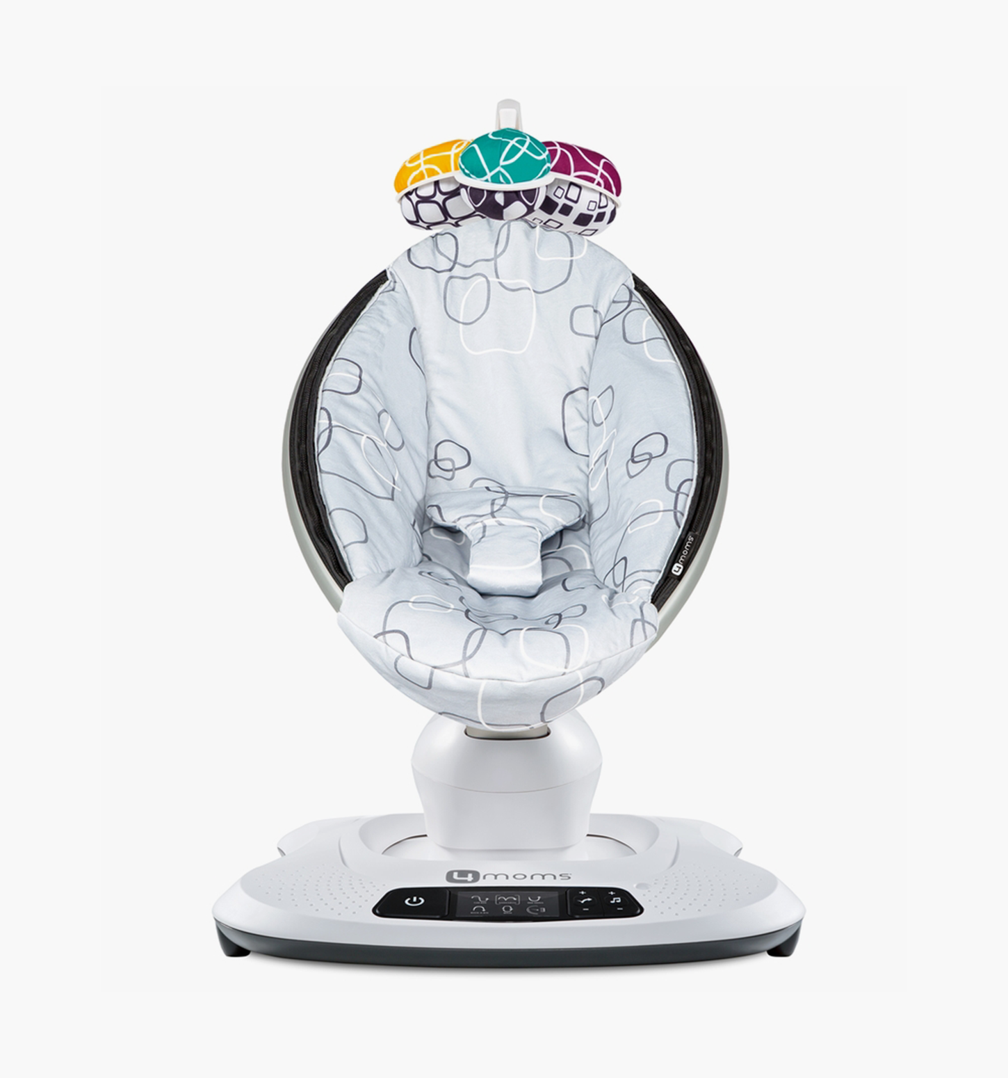 Ghế rung ru ngủ cho trẻ sơ sinh 4moms, mamaRoo, Baby Swing, Grey Classic