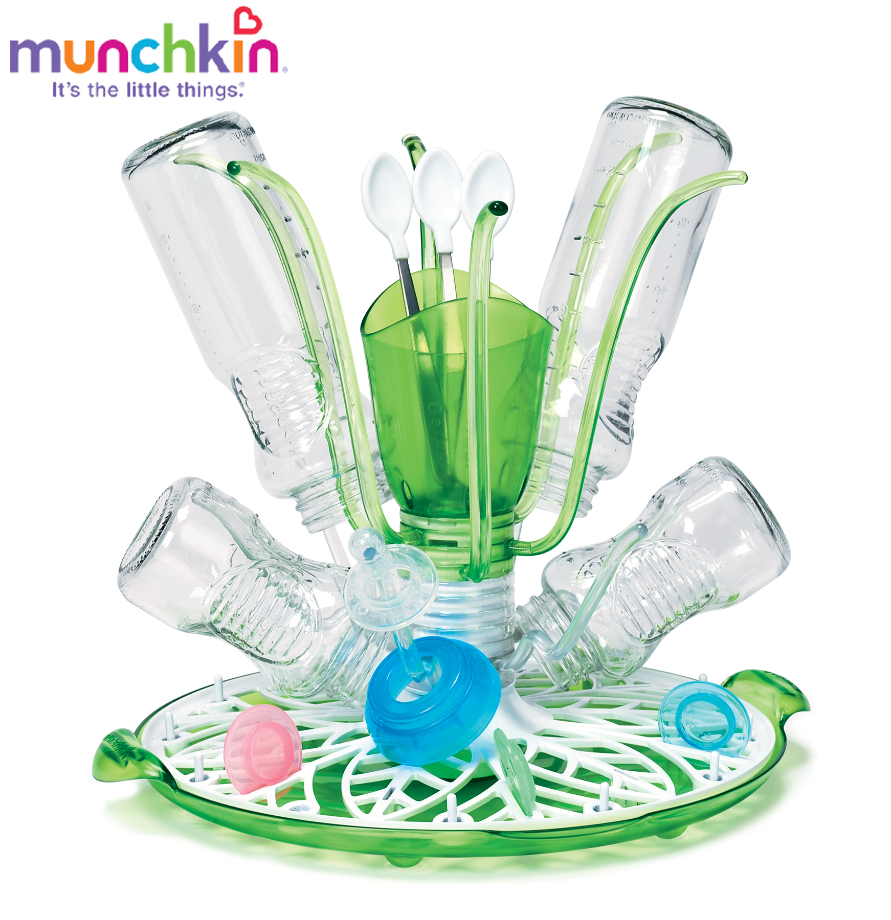 Giá úp bình sữa xoay tròn Munchkin(MK11285)