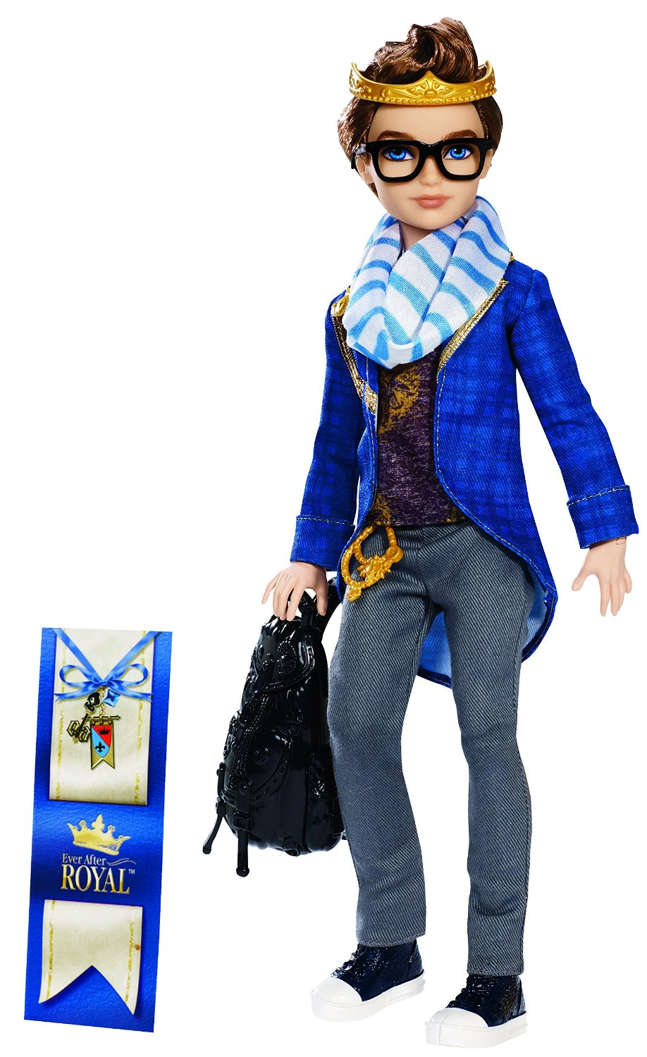 Hoàng tử cẩm thạch Dexter  trong câu chuyện Vua Bạch Mã Ever After High Dexter Charming Doll
