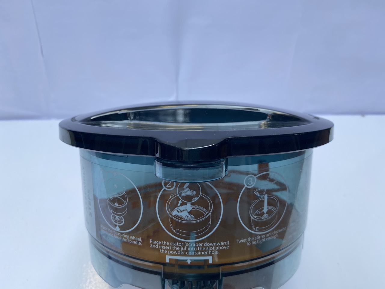 Hộc chứa bột máy pha sữa Burabi