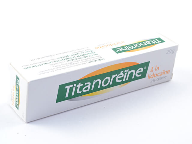 Kem bôi trị trĩ ngoại Titanoreine của Pháp 20g