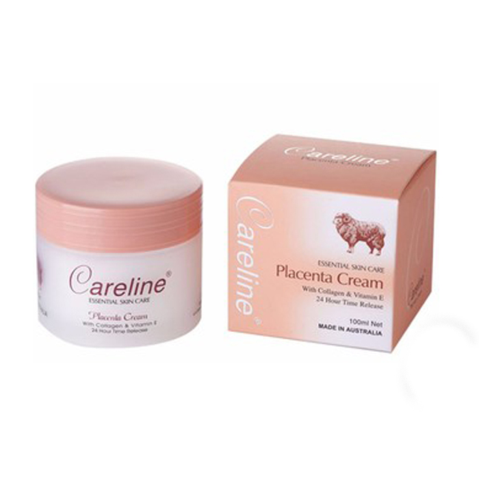 Kem dưỡng da nhau thai cừu (vàng) của Úc Careline Essential Skin Care loại 100g.