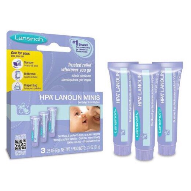 Kem trị nứt đầu ti Lansinoh HPA lanolin