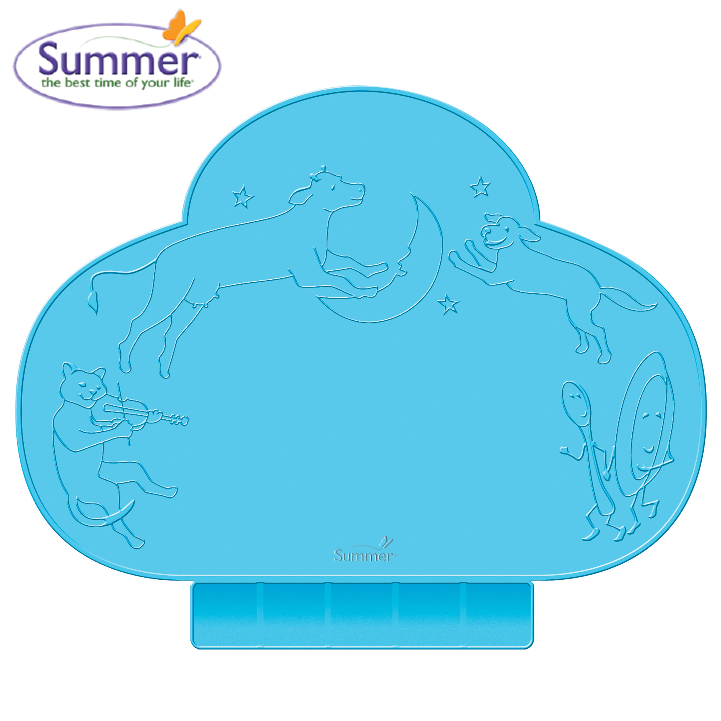 Lót bàn tập ăn dặm xanh lơ/ hồng/ xanh lá Summer Infant cho bé(SM70964)