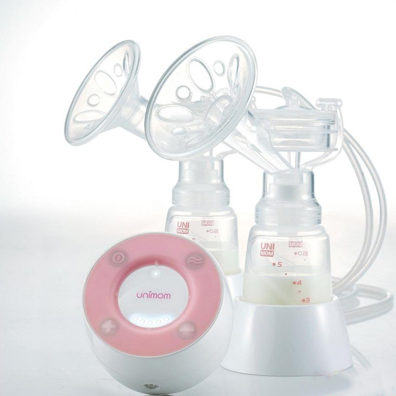 Máy hút sữa đôi Unimom Minuet UM871692 (Có thể kèm pin sạc)