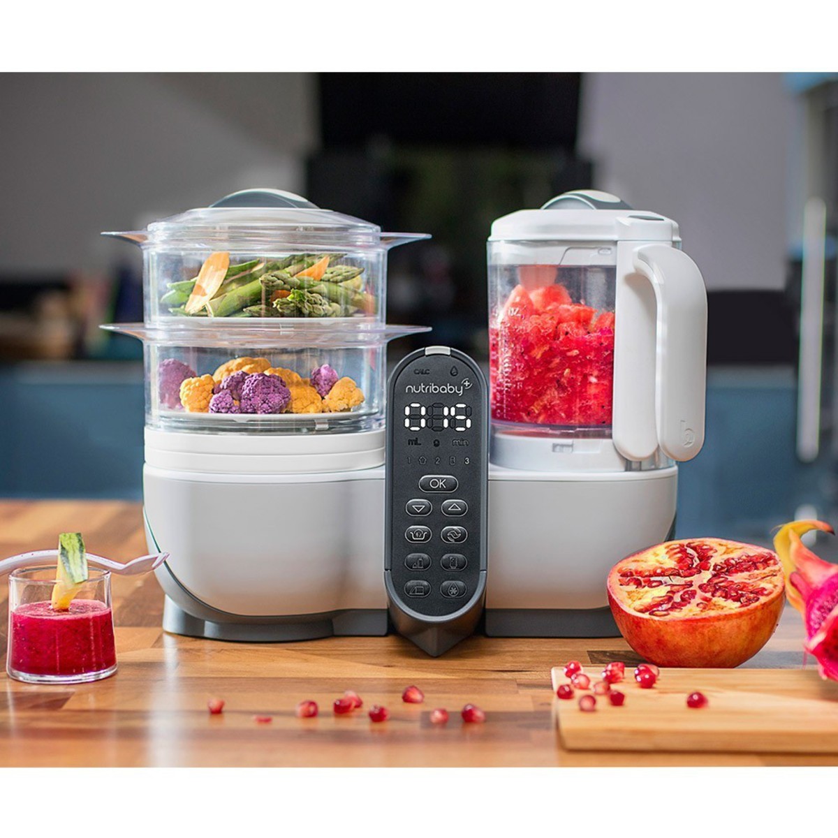Máy xay hấp đa năng Nutribaby Plus 5 trong 1 BabyMoov BM14689