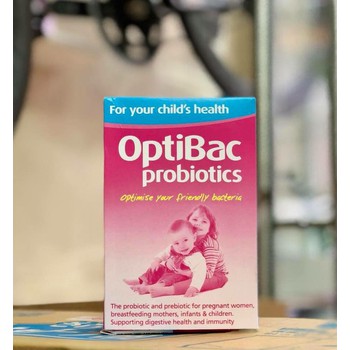 Men vi sinh tổng hợp OptiBac màu hồng của Anh.