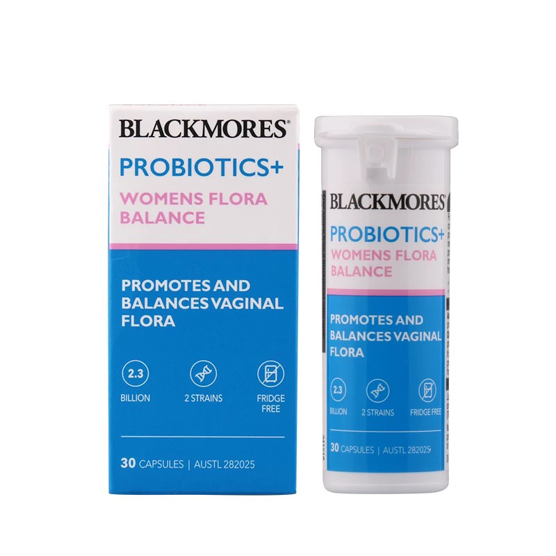 Men Vi Sinh Ngừa Viêm Âm Đạo Blackmores Probiotics+ Womens Flora Balance.-30 viên