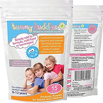 Men vi sinh Tummy Buddies 15 ngày cho trẻ từ 0 đến 12 tuổi