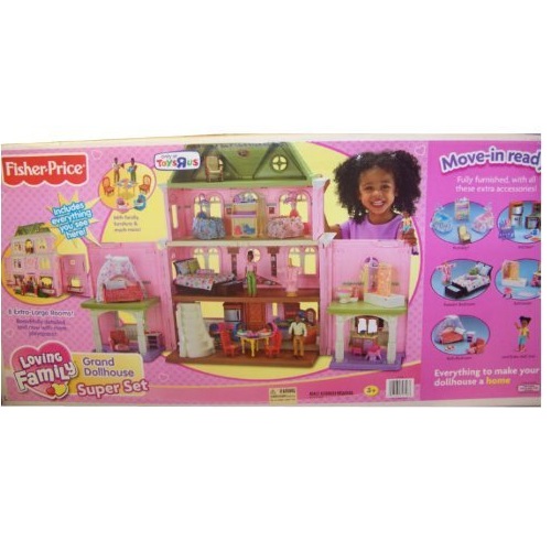 Ngôi nhà yêu thương của đại gia đình búp bê song sinh người Mỹ gốc Phi Fisher - Price