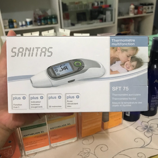 Nhiệt kế điện tử 6 in 1 Sanitas SFT 75.